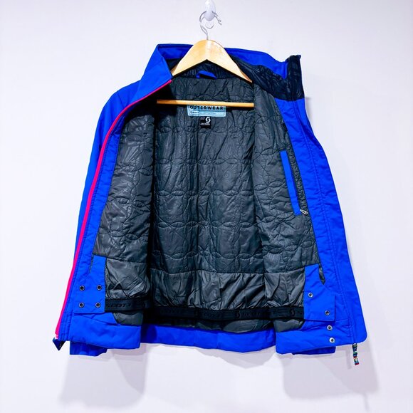 SCOTT Blue Pink Winter Ski Jacket Warm Insulated Coat | X-Small * - Picture 10 of 13
